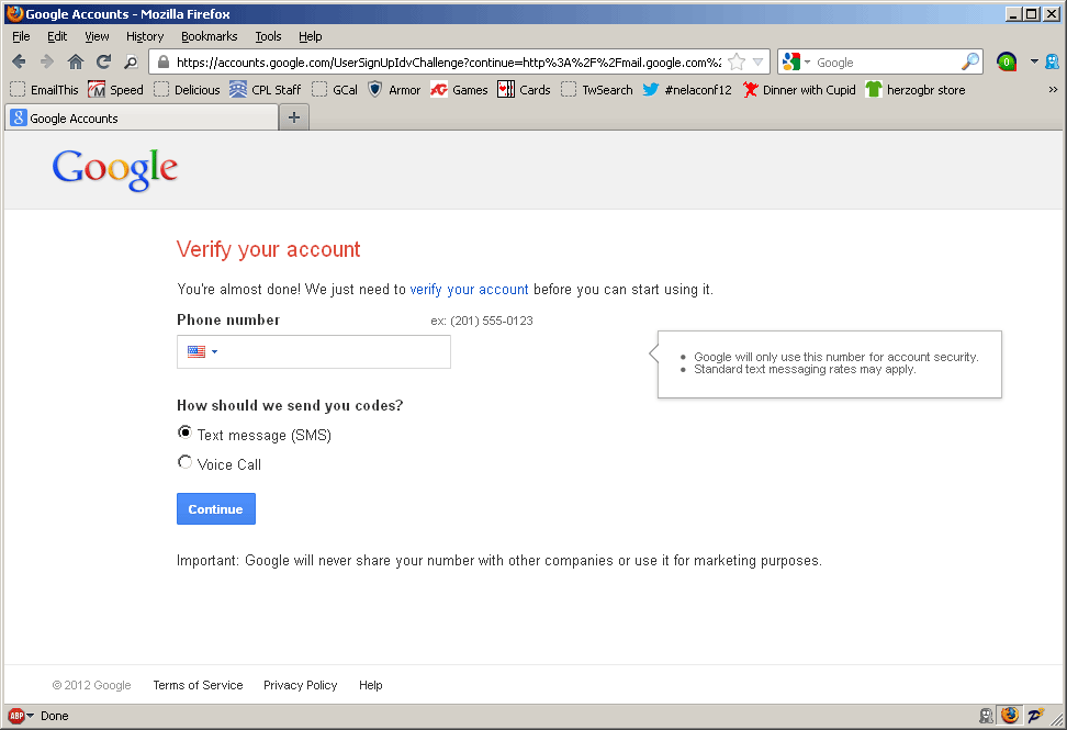 gmail email video says processing